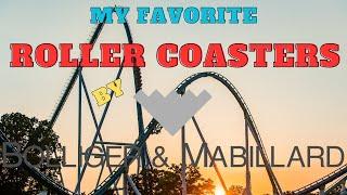 My Favorite Roller Coasters by Bolliger and Mabillard (2024 edition)