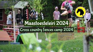 Cross country fence camp 3 days // Semina's Hobbyhorse Camps 2024