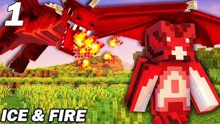 Mon début d'aventure parfait sur Ice&Fire 1.20.1 ! Minecraft Ice & Fire EP1