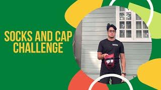 Game 1:  Socks and Cap Challenge