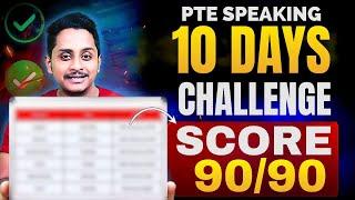 PTE 10 DAYS Challenge | Score Perfect 90 in Your First Attempt | Skills PTE