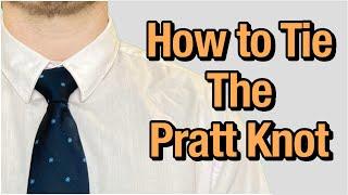 How to Tie the Pratt Knot in Under 1 Minute #shorts