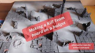 Making a Kill Team board on a budget #killteam #killteam40k #40kterrain