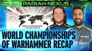 Reviewing the World Championships of Warhammer with John and Nick!