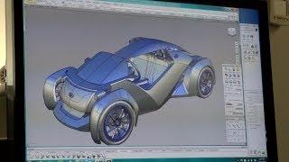 Adapting Strati Design to 3D Printed Car Prototype