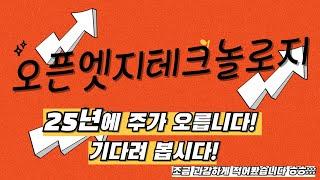 오픈엣지테크놀로지 25년이 턴어라운드 시기!