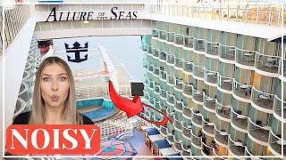 4 Days In a Controversial Cabin That Faces INSIDE THE SHIP With No Privacy!