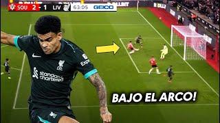 El increíble gol fallado de LUIS DIAZ en la remontada del LIVERPOOL