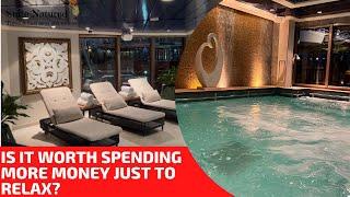 Cunard Queen Elizabeth Aqua Therapy Spa Review - 4K