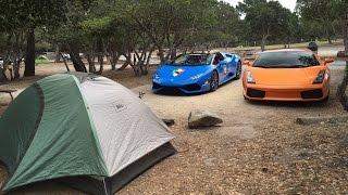 DoctaM3 brought his Lamborghini Huracan to the Campground!