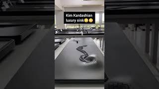 Kim Kardashian Luxury Sink #shorts #youtubeshorts #short