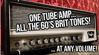 TONE KING ROYALIST MK III -  A PLETHORA OF BRIT TUBE AMP TONES!