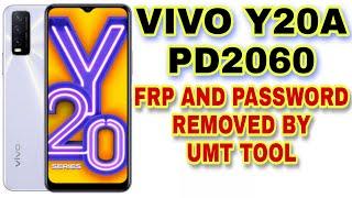 VIVO Y20A PD2060 FRP BYPASS BY ONE CLICK PAATERN UNLOCK BY UMT QCFIRE