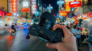 Sony A6700 POV Night City Street Photography! [Bangkok]