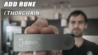 How To Store RUNE (Thorchain) On Ledger? | Add Thorchain To Ledger Wallet