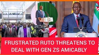 RUTO Terrifying THREAT to GEN ZS who will conduct DEMONSTRATIONS next WEEK