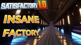 I Built An INSANE Starter Factory Satisfactory 1.0