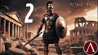 "Epirus Falls" | Total War Rome 2 ️ Sparta Campaign #2️ | (No Commentary)