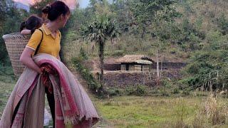 TIMELAPSE : 360 days alone building bamboo houses in the forest And  get help from strangers