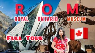 Royal Ontario Museum (ROM)|Royal Ontario Museum Toronto Full Tour|Canada’s Largest Museum Tour in 4K