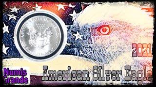 Silver Stacking - 2021 American Silver Eagle | Cinematic Coin Catalog