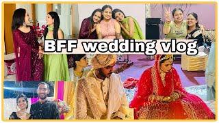 My Best Friend Got MARRIED ️ | Desi Indian Wedding Vlog | Niharika Jain