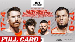 UFC Fight Night - Sandhagen vs Nurmagomedov Full Card Preview & Predictions