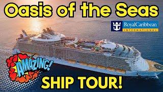 OASIS of the Seas! One of the largest (and most fun) cruise ships in the world! A 10-Minute Tour