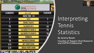 Interpreting Tennis Statistics