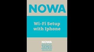 NOWA 360 - Configuring the system to a Wi-Fi network (Apple)