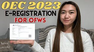 Paano kumuha ng OEC Online 2023 (Overseas Employment Certificate) | E-registration Guide for OFW