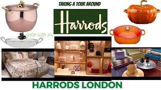 Luxury Home Designer-Homeware- Decor at Harrods London: Furniture-Kitchenware-Cookware/a tour around