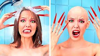 CRAZY Girly Problems With LONG NAILS - Beauty and Relationship Struggles | Relatable by La La Life