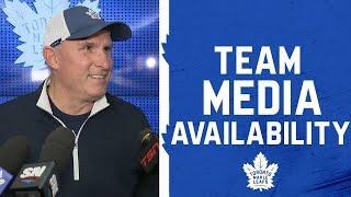 Maple Leafs Media Availability | Pregame vs New York Rangers | October 19, 2024