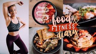 FOOD & FITNESS DIARY - Eat & Train with me // JustSayEleanor (leckere Rezepte, Kraftsport Zuhause)