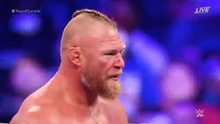 Brock Lesnar shocking entry in royal rumble 2022