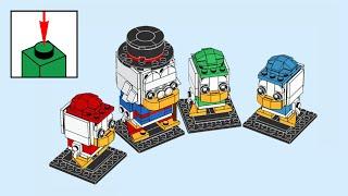 LEGO BrickHeadz 40477, Dagobert bácsi, Tiki, Niki és Viki - építési útmutató