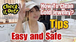 How To Clean Gold Jewelry |Gold Tips