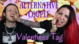 VALENTINES TAG | Alternative couple | Heavy Metal Hubby