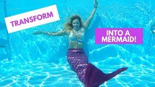 Take A Break!  My beautiful mermaid transformation! - BeachBalancedLife.com and AquaMermaid Chicago