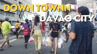 DOWNTOWN DAVAO CITY WALK TOUR 2024 4K