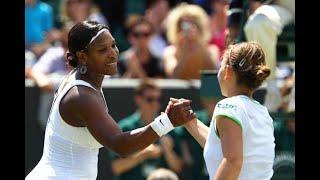 Serena Williams vs Simona Halep Wimbledon 2011 Highlights