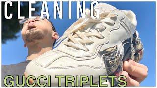 HOW-TO Clean Gucci Tiger Triplets | Sneaker Cleaning