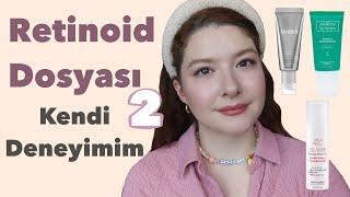 Retinoid Rehberi│Kendi Deneyimim│Hangi ürünleri denedim, denemeyi düşünüyorum?