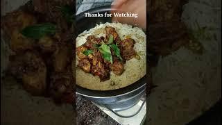 Street Style Chicken Fried Piece Biryani |#chickenbiryani   #viral #video na vanta mi inta