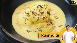 Rasmalai | रसमलाई बनाने के सबसे आसान तरीका | All Time Favourite Recipe | Sanjeev Kapoor Khazana