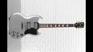 Gibson SG Standard '61 Electric Guitar Silver Mist Unboxing Demo Engl Amp