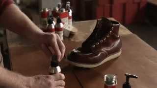 Red Wing Heritage - How to care for Oil Tanned leather boots.