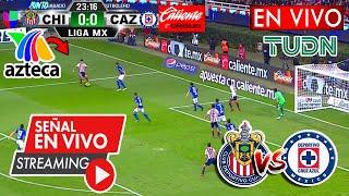  Chivas vs Cruz Azul  Jornada 15 TV AZTECA, TUDN | ver CRUZ AZUL VS CHIVAS | Chivas en vivo 2021