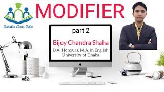 Modifier । part 2 । Pre-modifier । HSC ।  University Admission । BCS । English Made Easy by Bijoy